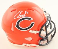 Colston Loveland Signed Bears Speed Mini Helmet (Beckett) at PristineAuction.com