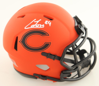 Colston Loveland Signed Bears Rave Alternate Speed Mini Helmet (Beckett) at PristineAuction.com