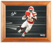 Clyde Edwards-Helaire Signed Chiefs Custom Framed Photo Display (Fanatics) at PristineAuction.com
