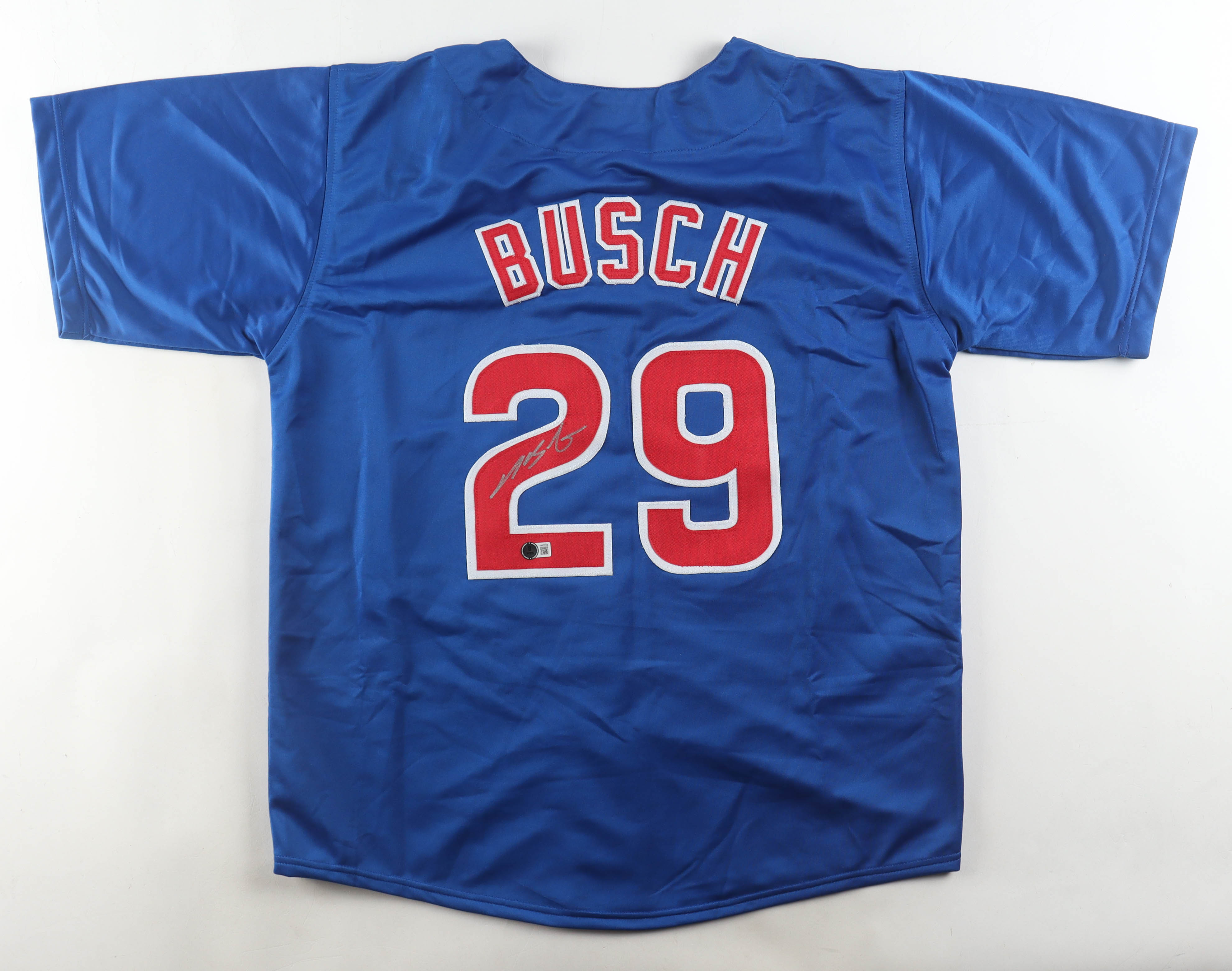 Michael Busch Signed Jersey (Beckett) at PristineAuction.com Michael Busch Signed Jersey (Beckett) at PristineAuction.com