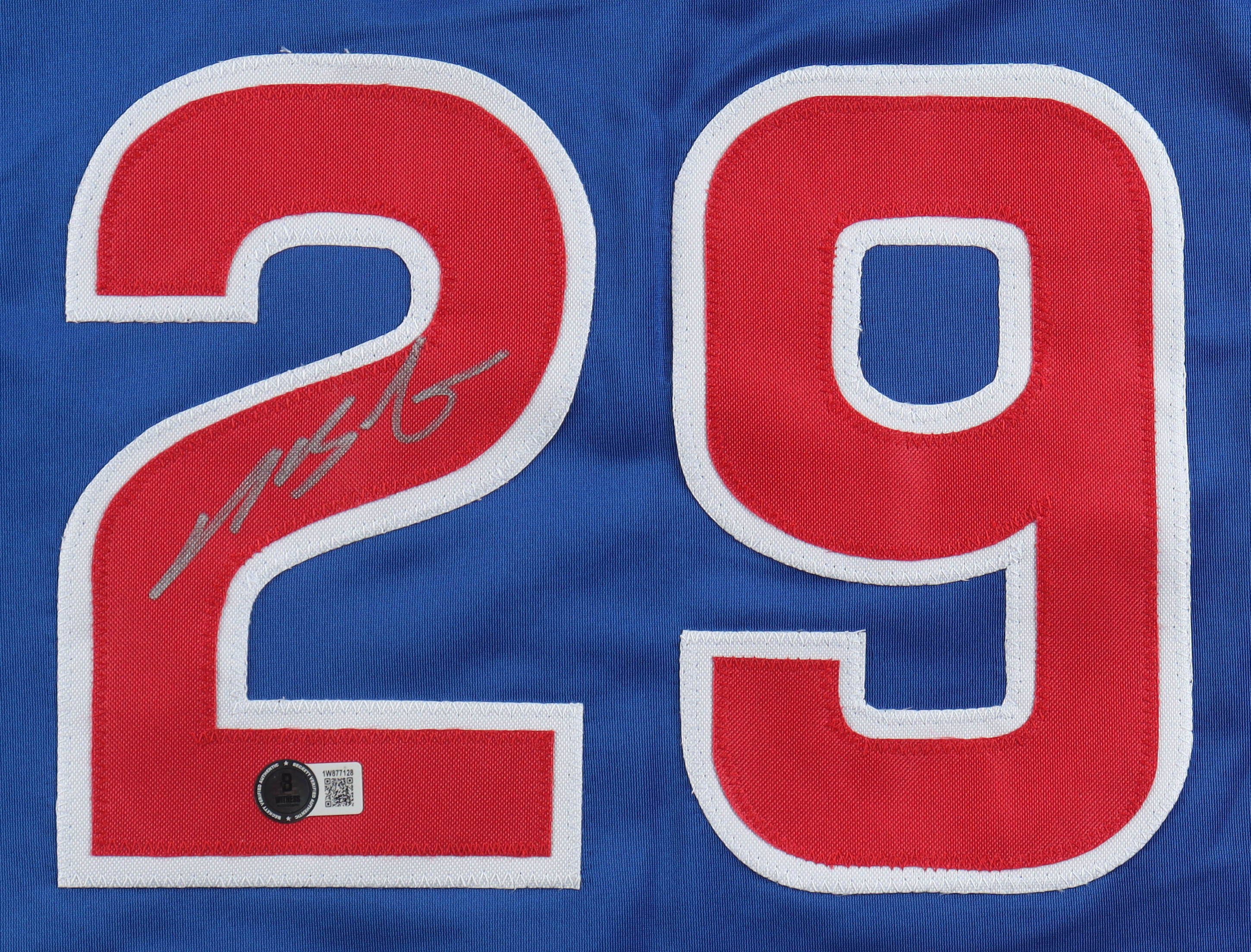Michael Busch Signed Jersey (Beckett) at PristineAuction.com Michael Busch Signed Jersey (Beckett) at PristineAuction.com
