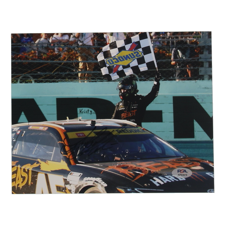 Tyler Reddick Signed NASCAR 8x10 Photo (PSA) at PristineAuction.com Tyler Reddick Signed NASCAR 8x10 Photo (PSA) at PristineAuction.com