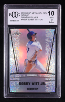 Bobby Witt Jr. 2019 Leaf Metal Special Release Rookie Silver Rainbow Silver #SR1904 #/25 RC (BCCG 10) at PristineAuction.com