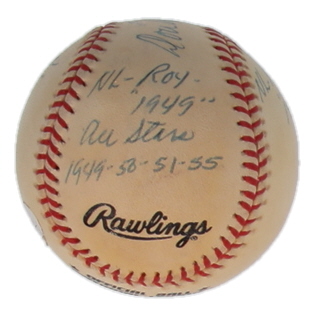 Don Newcombe Signed ONL Baseball with Extensive Career Stat Inscription (JSA) at PristineAuction.com Don Newcombe Signed ONL Baseball with Extensive Career Stat Inscription (JSA) at PristineAuction.com