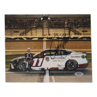Denny Hamlin Signed NASCAR 8x10 Photo (PSA) at PristineAuction.com