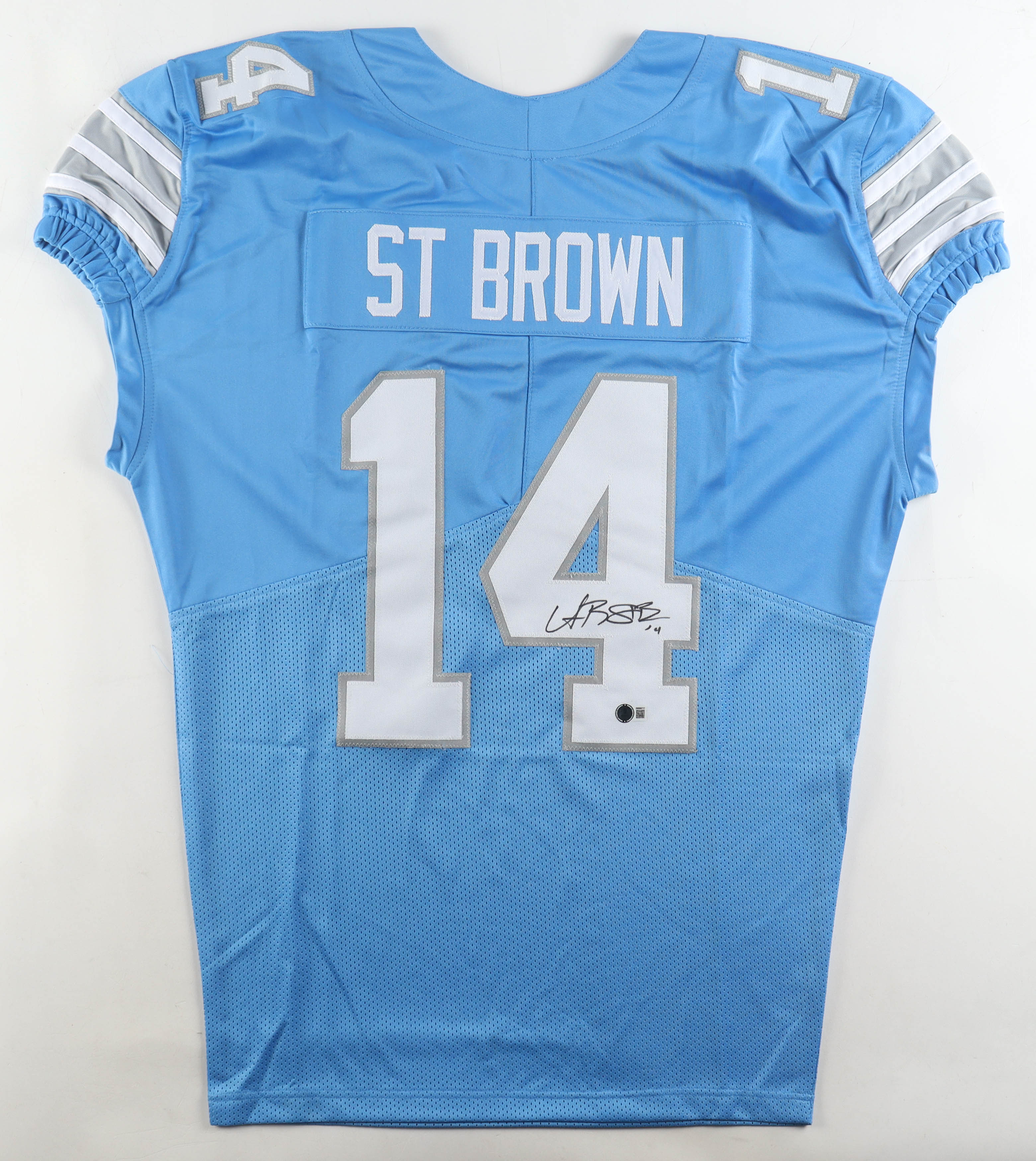 Amon-Ra St. Brown Signed Jersey (Beckett) at PristineAuction.com Amon-Ra St. Brown Signed Jersey (Beckett) at PristineAuction.com