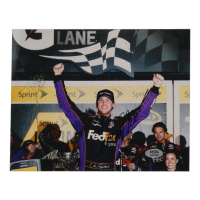 Denny Hamlin Signed NASCAR 8x10 Photo (PSA) at PristineAuction.com