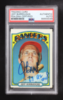 Jeff Burroughs Signed 1972 Topps #191 RC Inscribed "74 AL MVP" (PSA) at PristineAuction.com