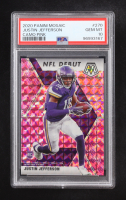 Justin Jefferson 2020 Panini Mosaic Mosaic Camo Pink #270 DEB RC (PSA 10) at PristineAuction.com