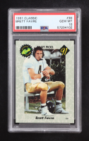 Brett Favre 1991 Classic #30 RC (PSA 10) at PristineAuction.com