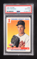 Mike Mussina 1991 Score #383 RC (PSA 10) at PristineAuction.com