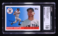 Mickey Mantle 2006 Topps Mantle Home Run History #32 (CGC 10) at PristineAuction.com