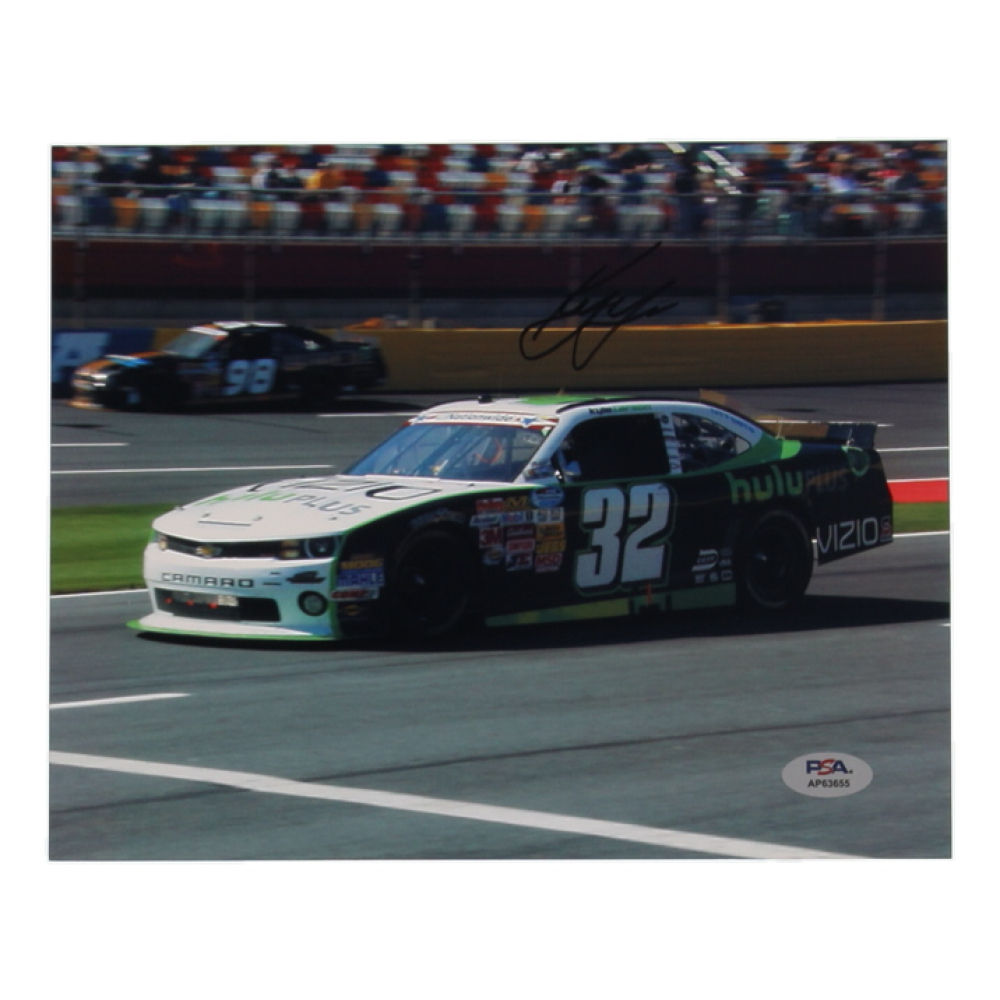 Kyle Larson Signed NASCAR 8x10 Photo (PSA) at PristineAuction.com