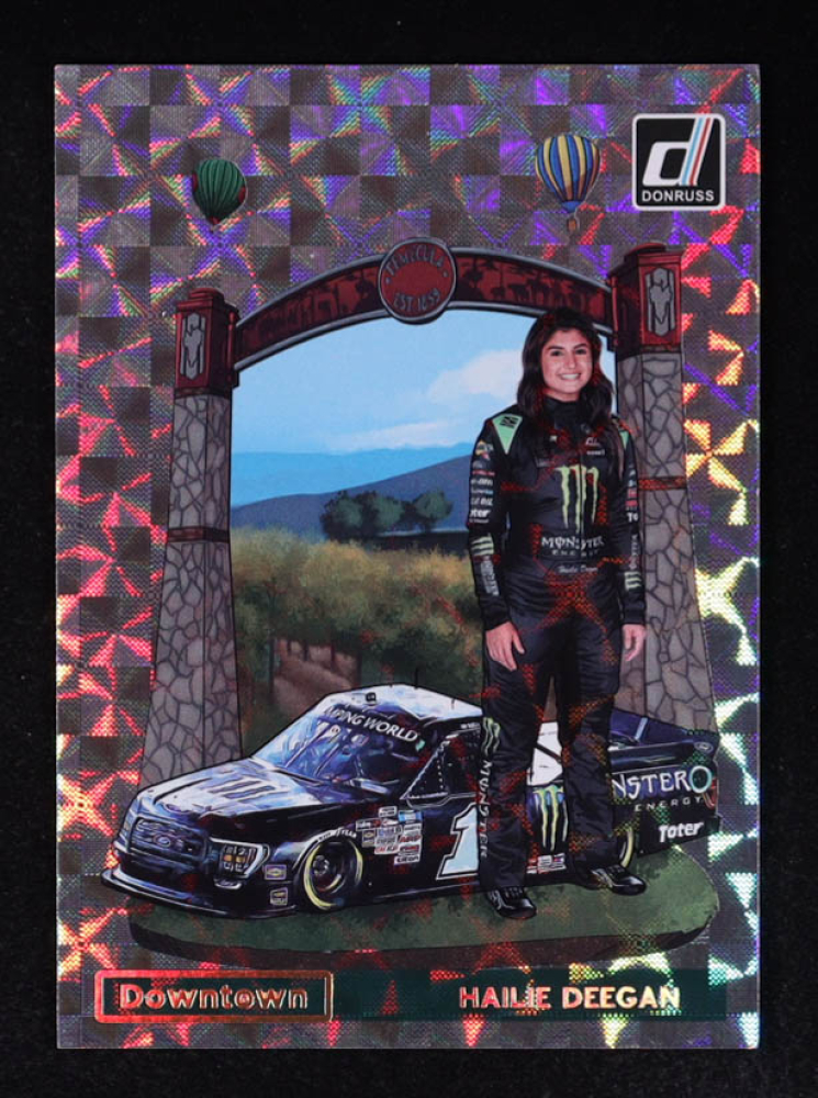 Hailie Deegan 2022 Donruss Downtown #1