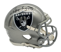 Howie Long Signed Raiders Mini Flash Alternate Speed Helmet (Beckett) at PristineAuction.com