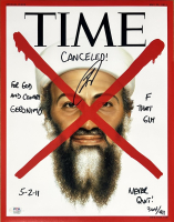Robert J. O'Neill Signed LE "Time Magazine" 11x14 Photo With Multiple Inscriptions (PSA) at PristineAuction.com