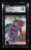 Lamine Yamal 2023-24 Donruss Rookie Kings #2 RC (CGC 10) at PristineAuction.com