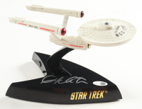 William Shatner Signed "Star Trek" U.S.S. Enterprise Electronic Light Up Starship Figurine (JSA) at PristineAuction.com