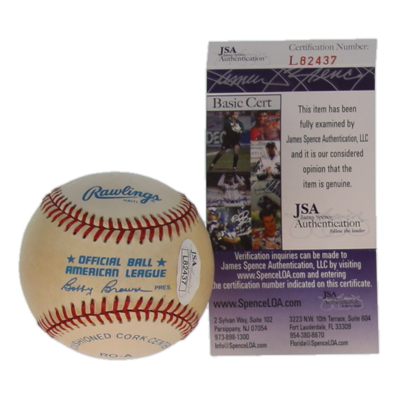 Rickey Henderson Signed OAL Baseball (JSA) at PristineAuction.com Rickey Henderson Signed OAL Baseball (JSA) at PristineAuction.com