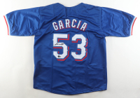 Adolis Garcia Signed Jersey (Beckett) at PristineAuction.com