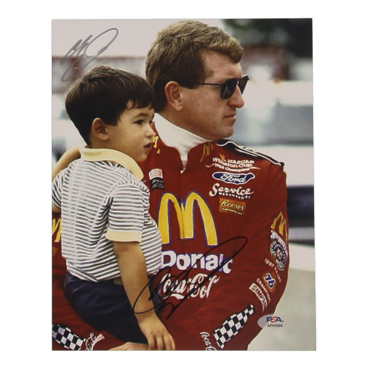 Chase Elliott & Bill Elliott Signed NASCAR 8x10 Photo (PSA) at PristineAuction.com Chase Elliott & Bill Elliott Signed NASCAR 8x10 Photo (PSA) at PristineAuction.com