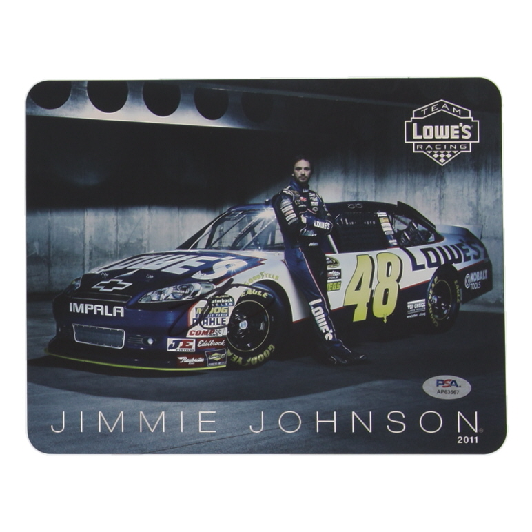 Jimmie Johnson Signed NASCAR 8x10 Photo (PSA) at PristineAuction.com Jimmie Johnson Signed NASCAR 8x10 Photo (PSA) at PristineAuction.com