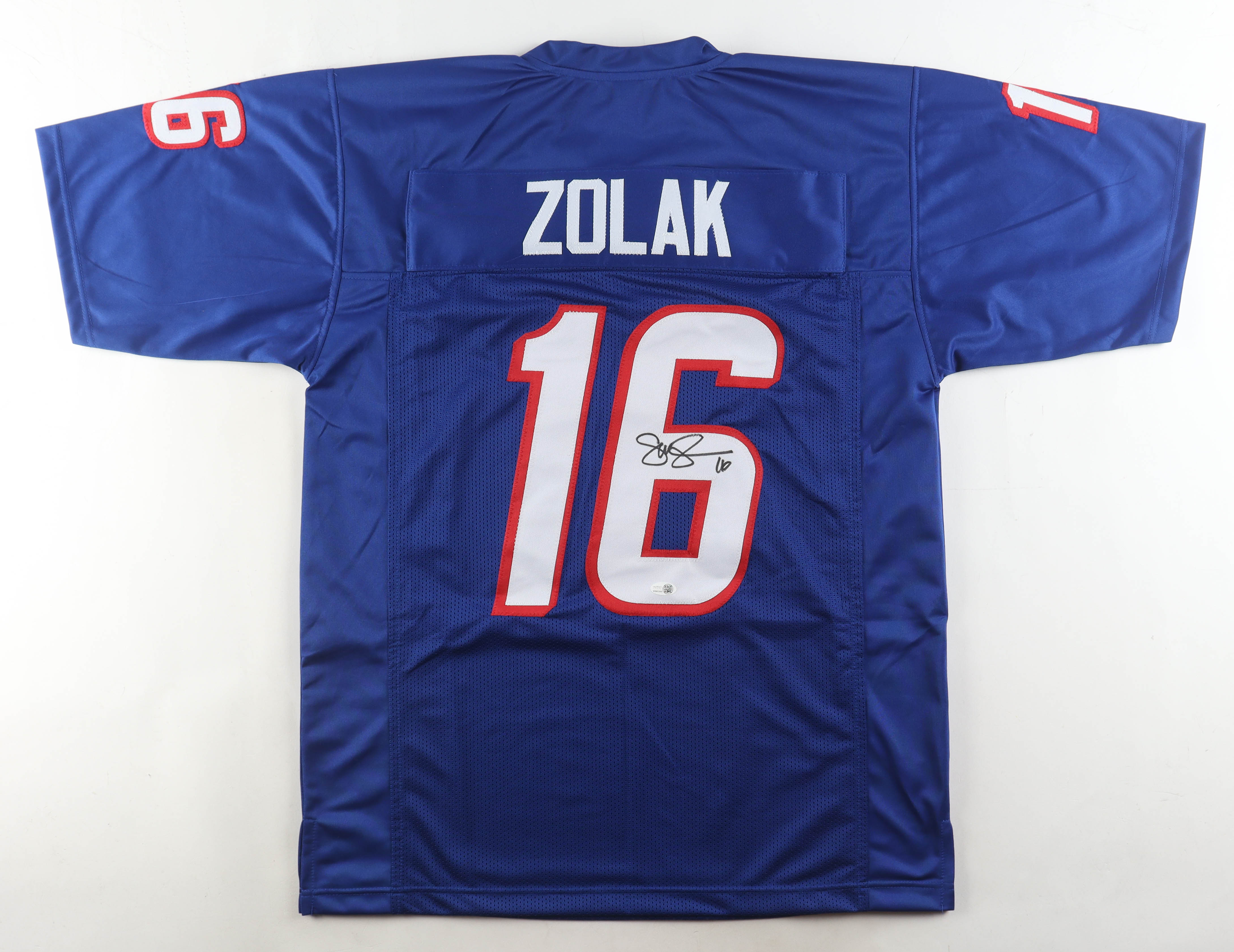 Scott Zolak Signed Jersey (JSA) at PristineAuction.com Scott Zolak Signed Jersey (JSA) at PristineAuction.com