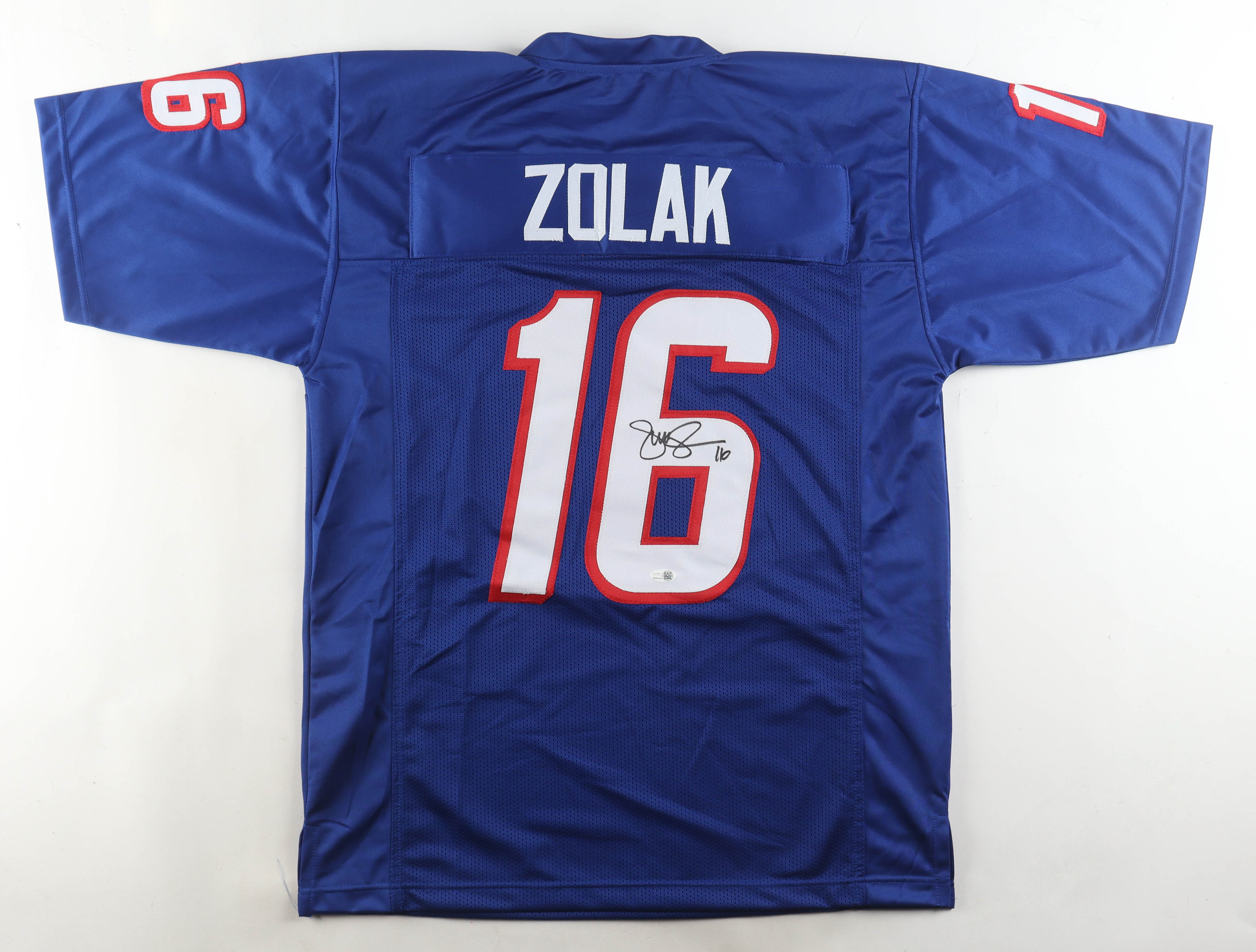 Scott Zolak Signed Jersey (JSA) at PristineAuction.com Scott Zolak Signed Jersey (JSA) at PristineAuction.com