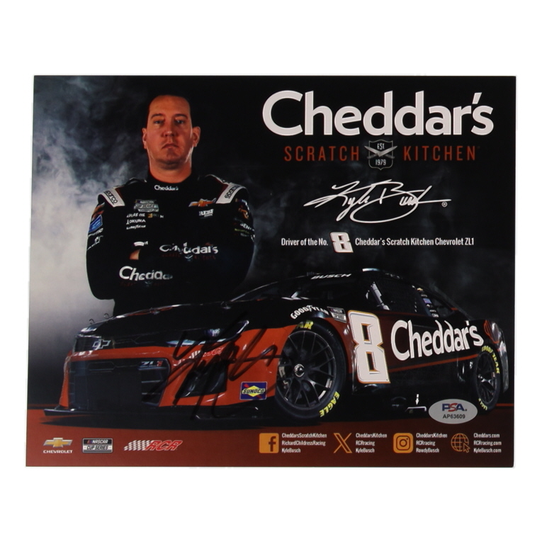 Kyle Busch Signed NASCAR 8x10 Photo (PSA) at PristineAuction.com Kyle Busch Signed NASCAR 8x10 Photo (PSA) at PristineAuction.com