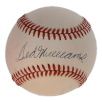 Ted Williams Signed OAL Baseball (JSA) at PristineAuction.com