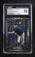 Randy Johnson 2024 Wild Card Alumination Just The Hits Silver Lazers #BC-RJ #5/25 (CGC 10) at PristineAuction.com