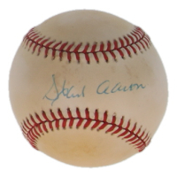 Hank Aaron Signed ONL Baseball (PSA) at PristineAuction.com