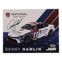 Denny Hamlin Signed NASCAR 8x10 Photo (PSA) at PristineAuction.com