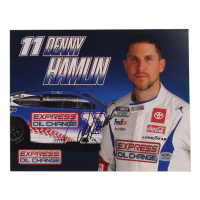 Denny Hamlin Signed NASCAR 8x10 Photo (PSA) at PristineAuction.com