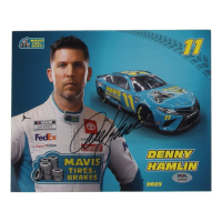 Denny Hamlin Signed NASCAR 8x10 Photo (PSA) at PristineAuction.com