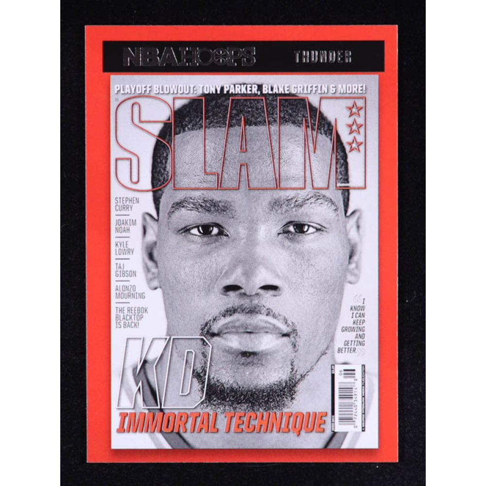 Kevin Durant 2020-21 Hoops SLAM #13 at PristineAuction.com