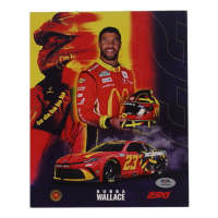 Bubba Wallace Signed NASCAR 8x10 Photo (PSA) at PristineAuction.com