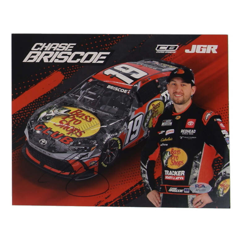 Chase Briscoe Signed NASCAR 8x10 Photo (PSA) at PristineAuction.com Chase Briscoe Signed NASCAR 8x10 Photo (PSA) at PristineAuction.com