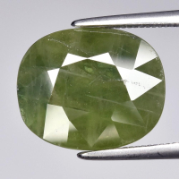6.10 Carats Loose Green Sapphire | Estimated Retail Value: $2,400 (UGL) at PristineAuction.com