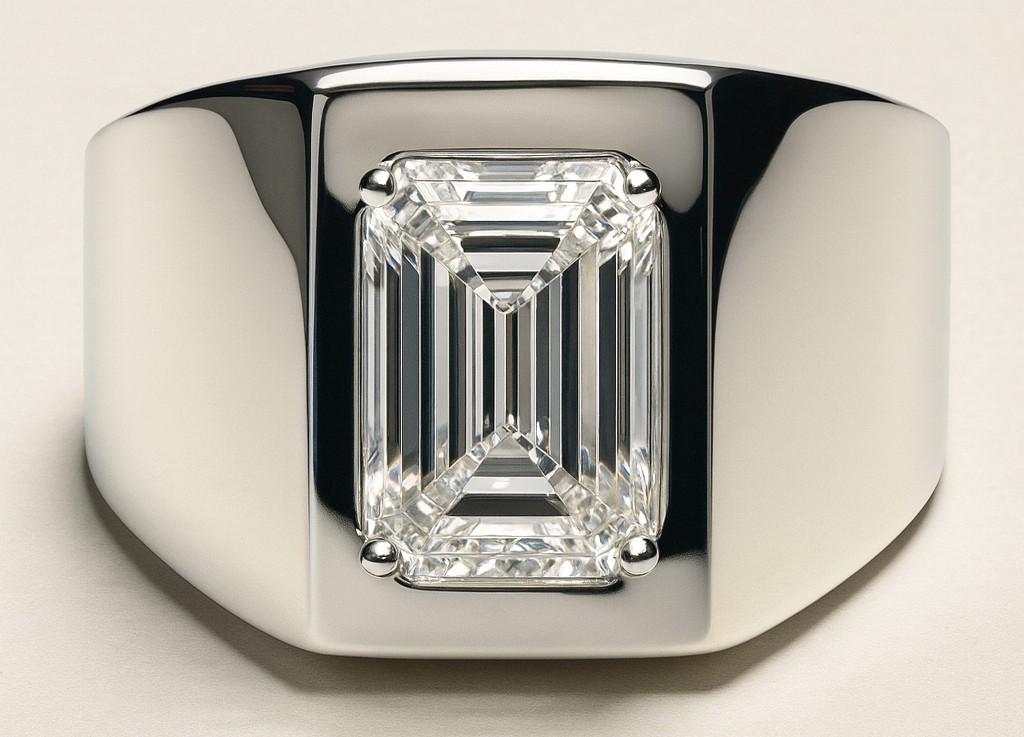 Men's New 2.58 Carats Lab Grown Diamond Ring G, VS2 | Estimated Retail Value: $5,500 (UGL & IGI) at PristineAuction.com Men's New 2.58 Carats Lab Grown Diamond Ring G, VS2 | Estimated Retail Value: $5,500 (UGL & IGI) at PristineAuction.com