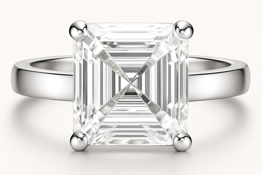 New 5.21 Carats Lab Grown Diamond Ring G, VS1 | Estimated Retail Value: $8,800 (UGL & IGI) at PristineAuction.com New 5.21 Carats Lab Grown Diamond Ring G, VS1 | Estimated Retail Value: $8,800 (UGL & IGI) at PristineAuction.com