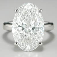 New 6.31 Carats Lab Grown Diamond Ring G, VS2 | Estimated Retail Value: $10,500 (UGL & IGI) at PristineAuction.com