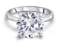 New 5.02 Carats Lab Grown Ideal Cut Diamond Ring F, VVS2 | Estimated Retail Value: $7,800 (UGL & IGI) at PristineAuction.com