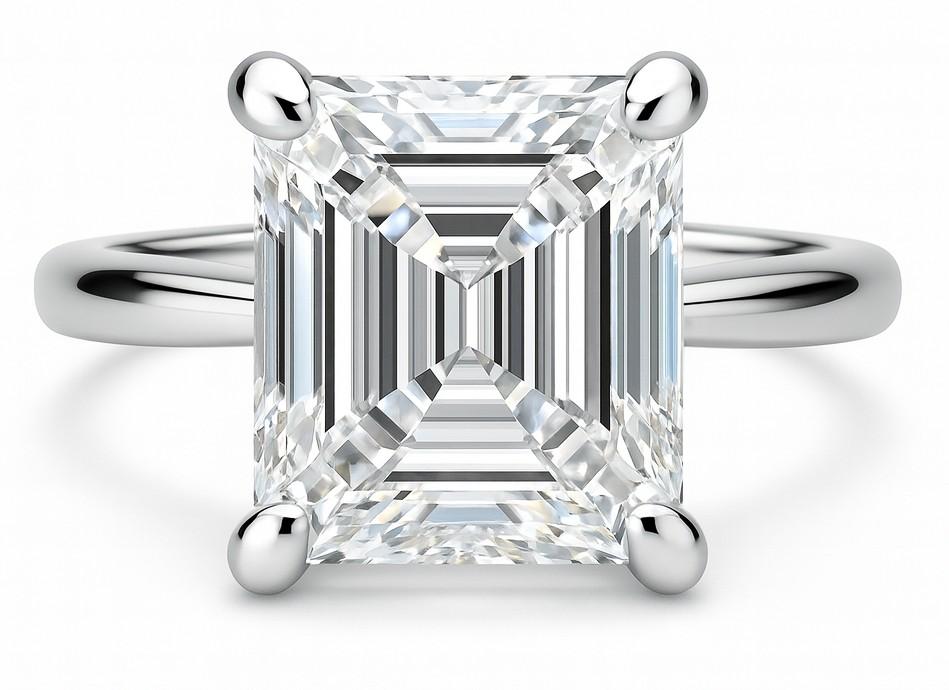 New 5.10 Carats Lab Grown Diamond Ring G, VS2 | Estimated Retail Value: $8,500 (UGL & IGI) at PristineAuction.com New 5.10 Carats Lab Grown Diamond Ring G, VS2 | Estimated Retail Value: $8,500 (UGL & IGI) at PristineAuction.com