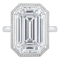 New 9.02 Carats Lab Grown Diamond Ring F, VS2 | Estimated Retail Value: $14,500 (UGL & IGI) at PristineAuction.com