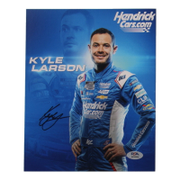 Kyle Larson Signed NASCAR 8x10 Photo (PSA) at PristineAuction.com