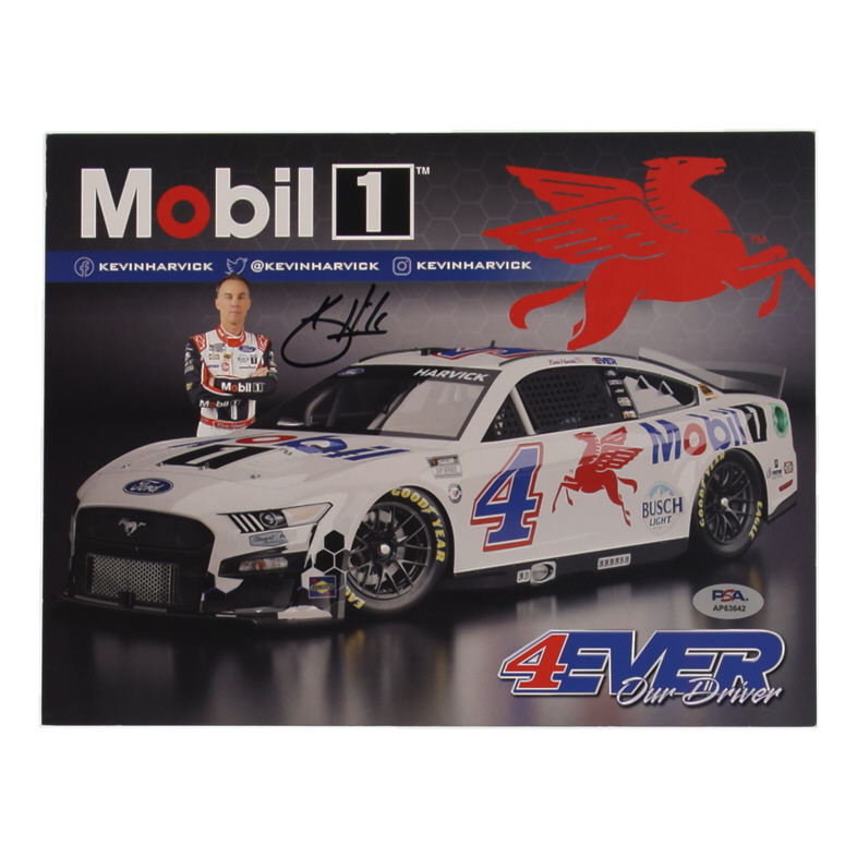 Kevin Harvick Signed NASCAR 8.5x11 Photo (PSA) at PristineAuction.com Kevin Harvick Signed NASCAR 8.5x11 Photo (PSA) at PristineAuction.com