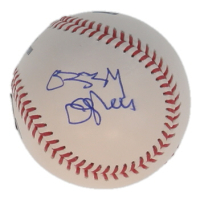 Ozzy Ozbourne Twice-Signed OML Baseball (Beckett) at PristineAuction.com