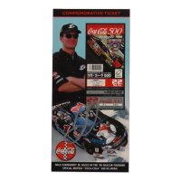 Dale Earnhardt Jr. Signed 1998 Coca-Cola 500 Commemorative Ticket (PSA) at PristineAuction.com