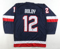 Matt Boldy Signed Jersey (Beckett) at PristineAuction.com